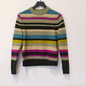 Striped sweatshirt Sz XS